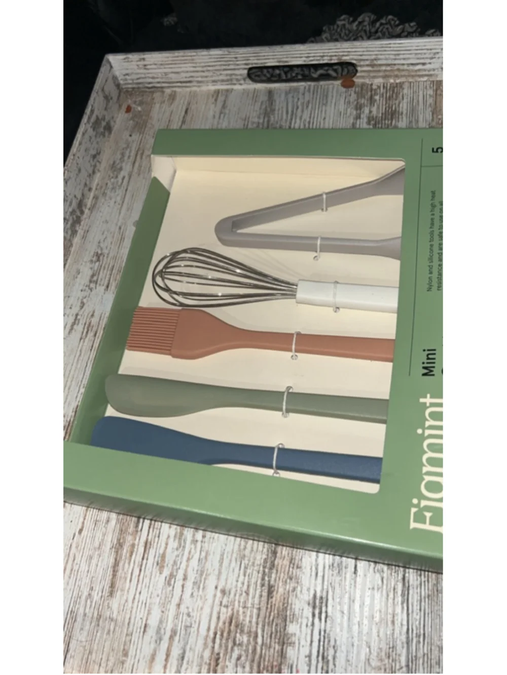 Unisex Figmint Cooking Utensils Set One Size Green Multicolor